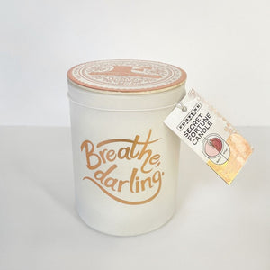 Secret Fortune Candle: Breathe, darling.